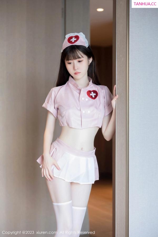   [XiuRen]高清写真图 2023.07.17 No.7090 林悠悠 白丝美腿第6张图片
